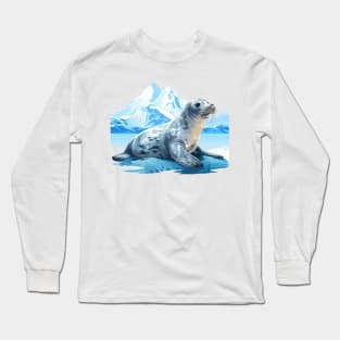 Leopard Seal Long Sleeve T-Shirt